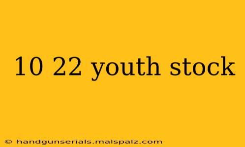 10 22 youth stock