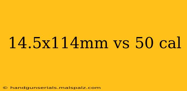 14.5x114mm vs 50 cal