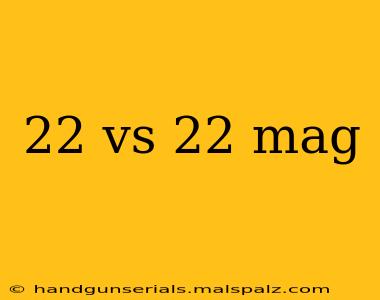 22 vs 22 mag