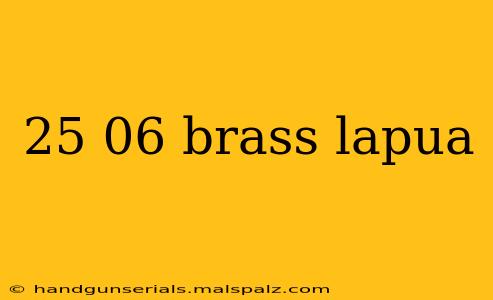 25 06 brass lapua