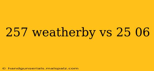 257 weatherby vs 25 06