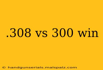 .308 vs 300 win