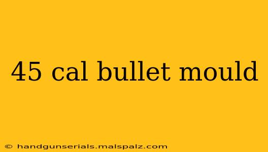 45 cal bullet mould