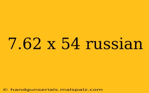 7.62 x 54 russian