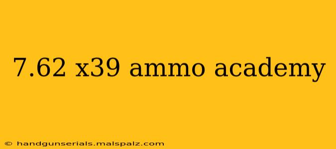 7.62 x39 ammo academy