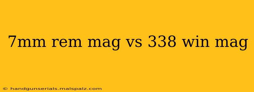 7mm rem mag vs 338 win mag