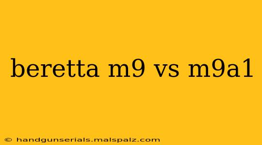 beretta m9 vs m9a1