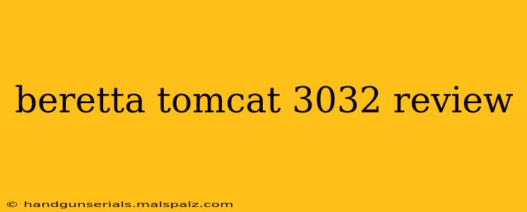 beretta tomcat 3032 review