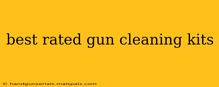 best rated gun cleaning kits