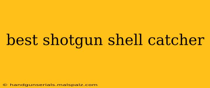 best shotgun shell catcher