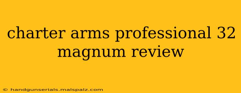 charter arms professional 32 magnum review