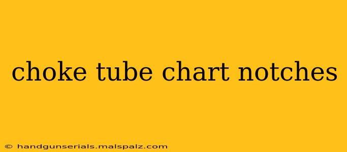 choke tube chart notches