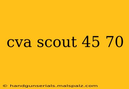 cva scout 45 70