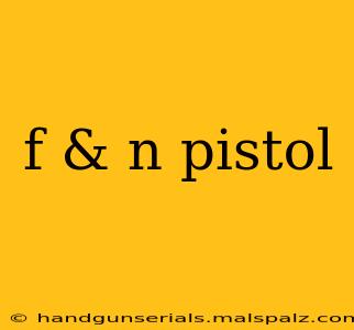 f & n pistol