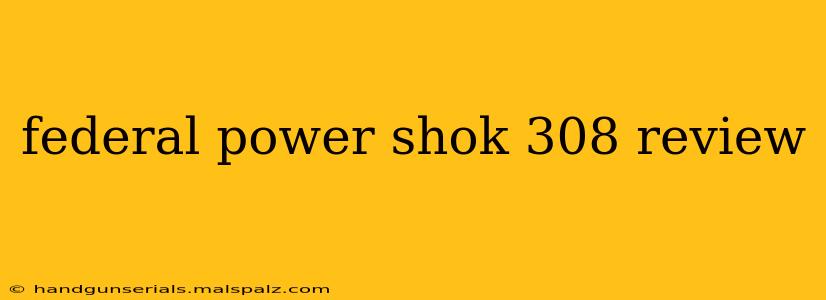 federal power shok 308 review