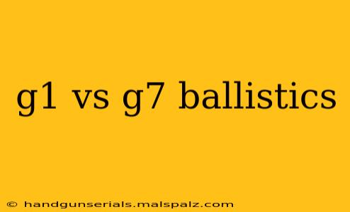 g1 vs g7 ballistics