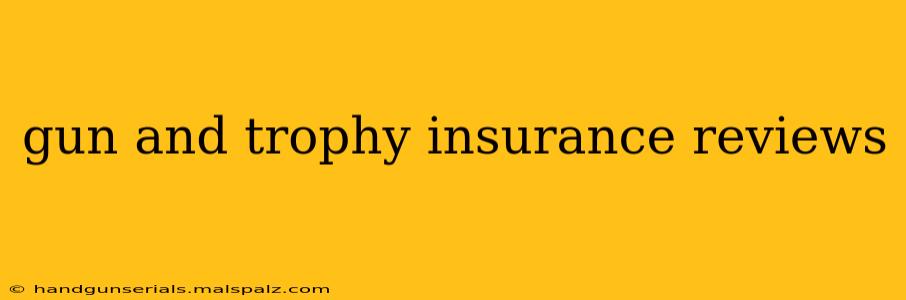 gun and trophy insurance reviews