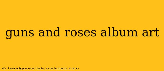 guns and roses album art