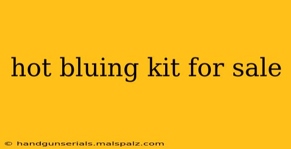 hot bluing kit for sale