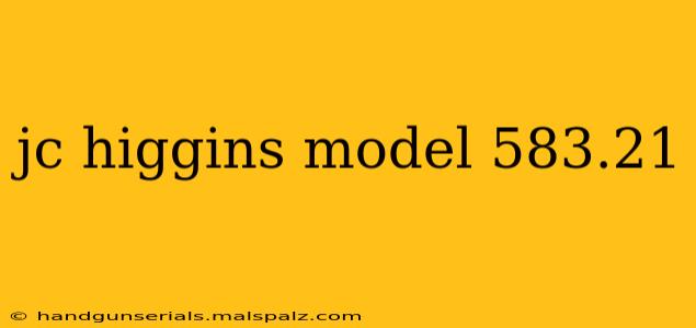 jc higgins model 583.21