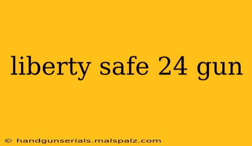 liberty safe 24 gun