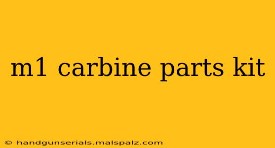 m1 carbine parts kit