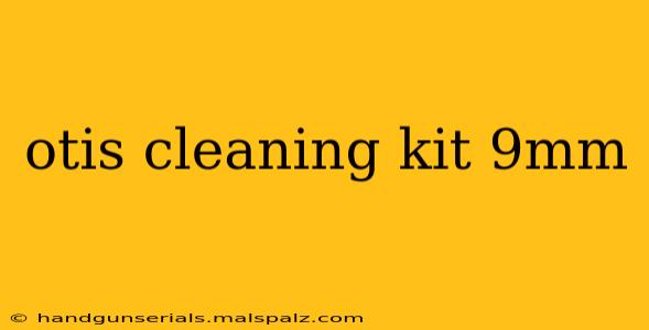 otis cleaning kit 9mm