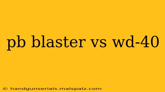 pb blaster vs wd-40