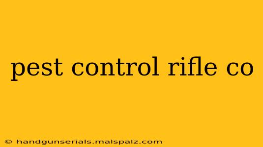 pest control rifle co