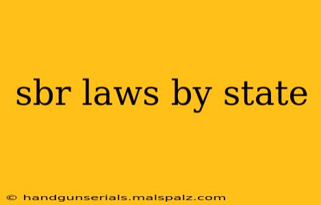 sbr laws by state