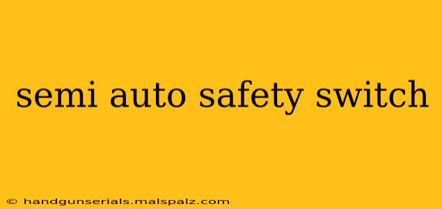 semi auto safety switch