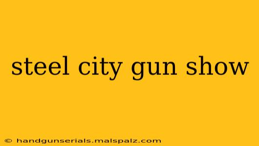 steel city gun show