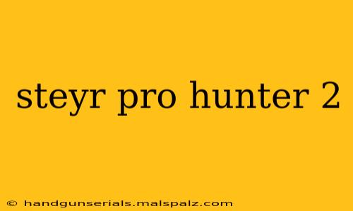 steyr pro hunter 2