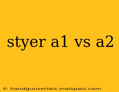 styer a1 vs a2